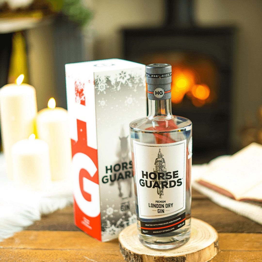 Horse Guards London Dry Gin 70cl Bottle in a Christmas Gift Box  Horse Guards London Dry Gin Ltd