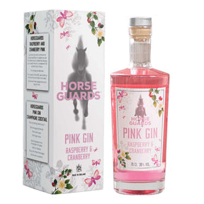 Horse Guards Raspberry & Cranberry Pink Gin in a Summer Cocktails Box  Horse Guards London Dry Gin Ltd
