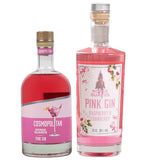 Pink Gin Lover Gift Set - Pink Gin and Pink Cosmopolitan Cocktail