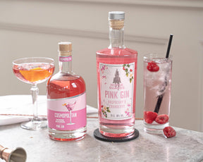 Pink Gin Lover Gift Set - Pink Gin and Pink Cosmopolitan Cocktail