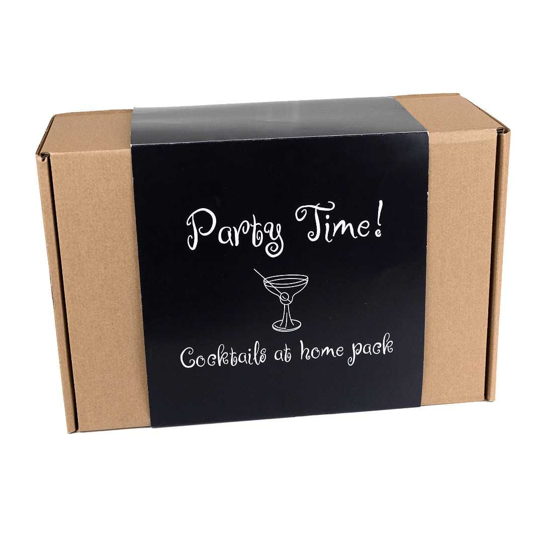 Rum cocktails pack with all the ingredients with personalised box sleeve